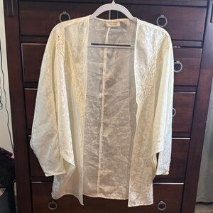 Vintage Victoria’s Secret Lace Kimono Cardigan size S
